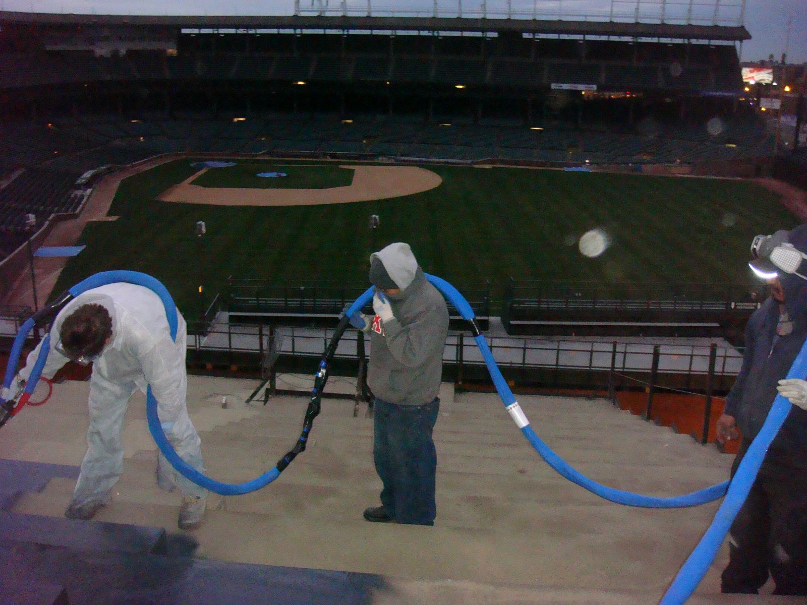 Concrete floor coating — Floor job 11